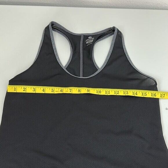 Old Navy Tank Womens Medium Black Gray Light Weight Racer Back Active - Picture 5 of 8